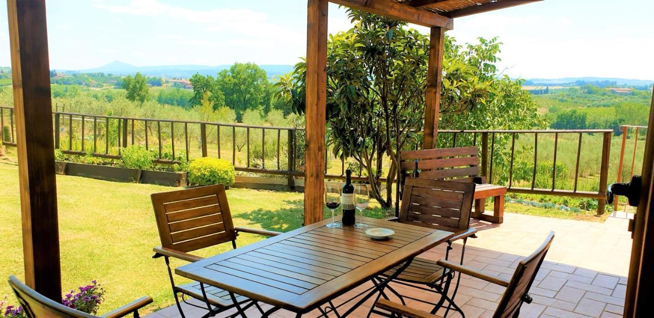 Вілла Casina Di Pacina Abbadia di Montepulciano Екстер'єр фото