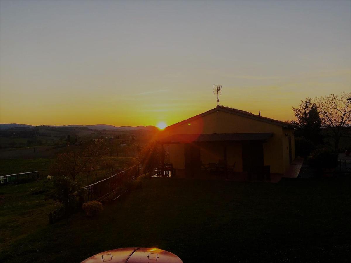 Вілла Casina Di Pacina Abbadia di Montepulciano Екстер'єр фото